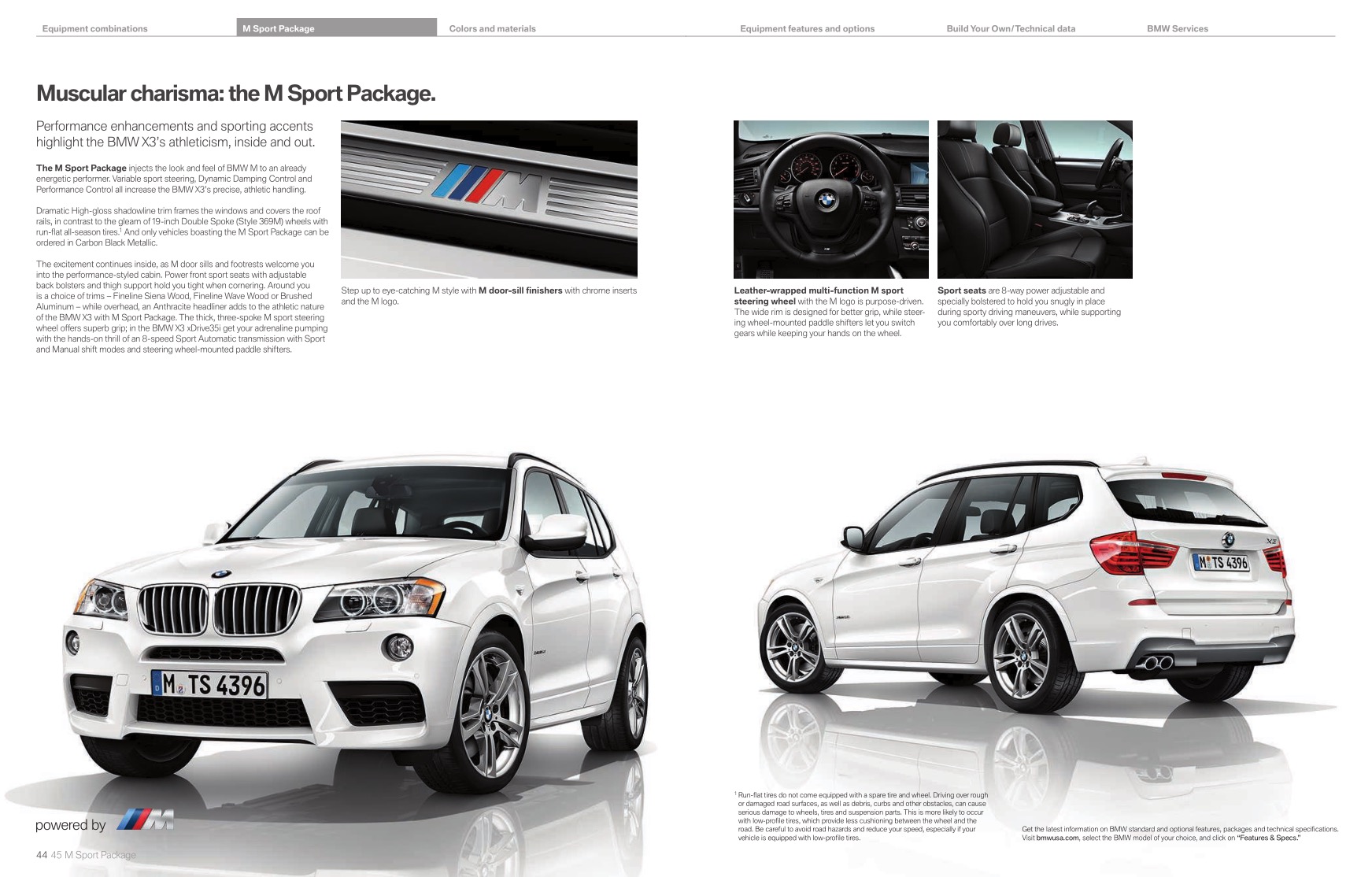 2013 BMW X3 Brochure Page 22